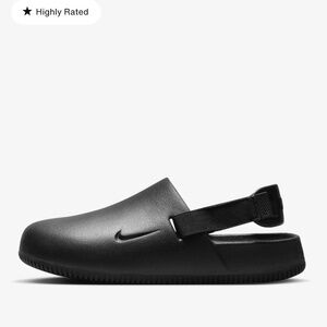 Nike Calm women’s mules size 7 black BRAND NEW WITH BOX men’s size 6